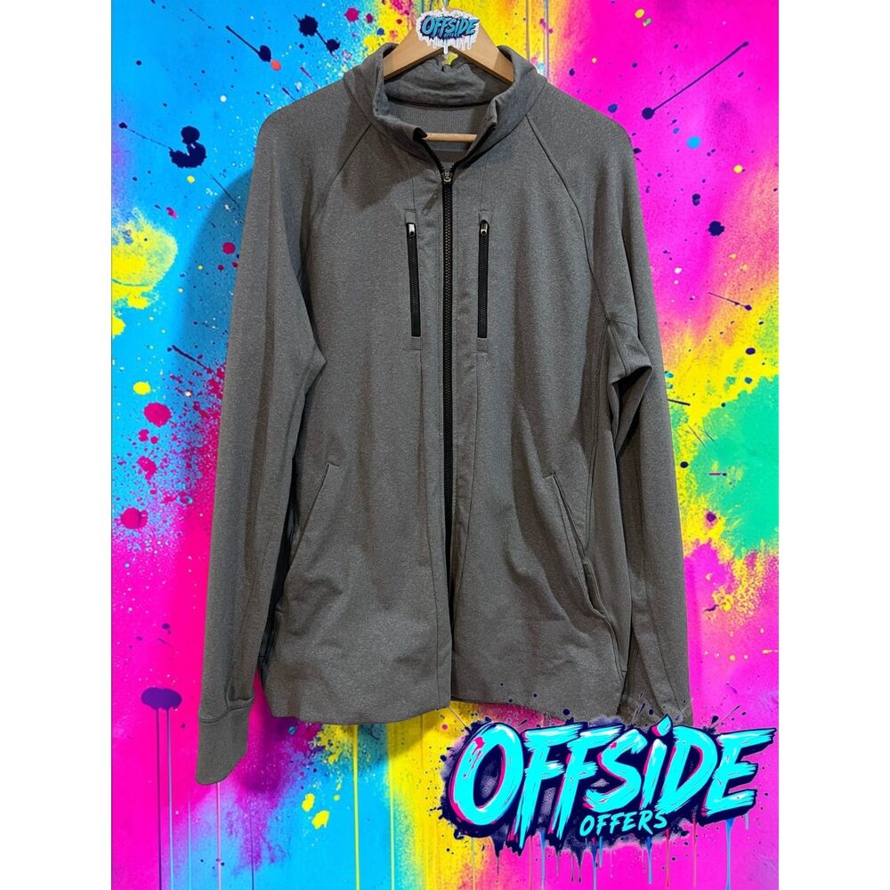 Lululemon Zip Up Gray Mens Active Jacket XL